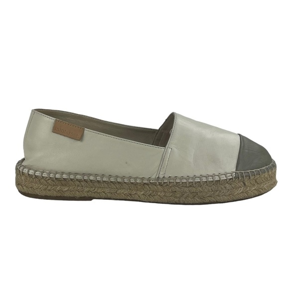 ANTHROPOLOGIE MINT & ROSE PORTOFINO LEATHER JUTE WRAP ESPADRILLE PLATFORMS - Picture 3 of 16